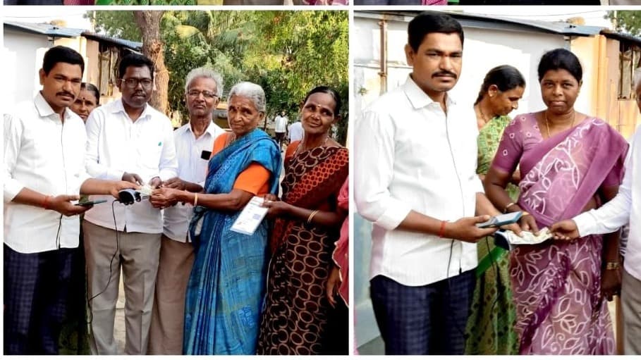 కోడిమి గ్రామంలో ఎన్టీఆర్ భరోసా పెన్షన్ పంపిణీ కార్యక్రమం