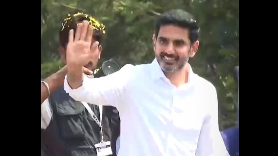 అడుగడుగునా నారా లోకేష్‌కు నీరాజనాలు… సింధనూరులో ఘన స్వాగతం