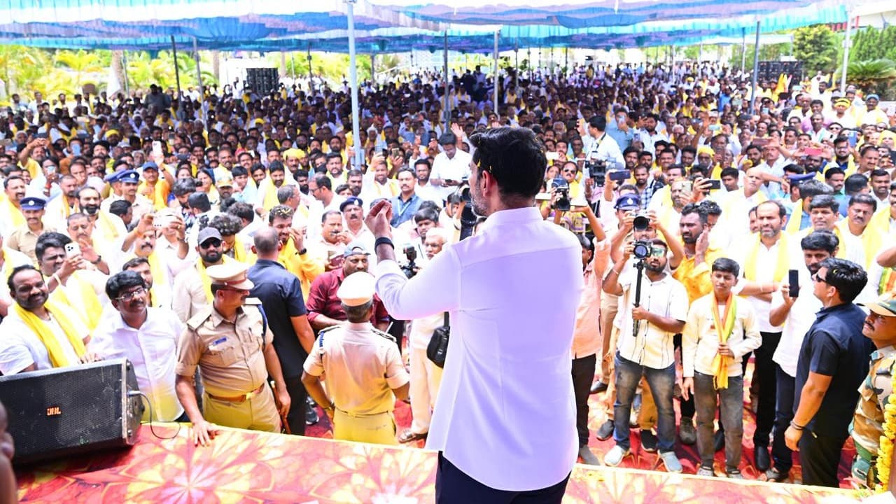 సింధనూరులో లోకేష్ భావోద్వేగ ప్రసంగం