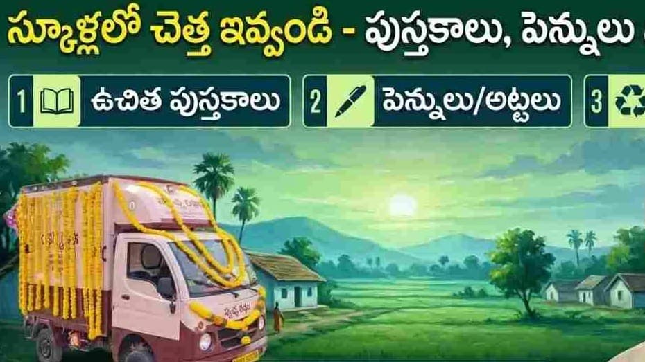 పాఠశాలల్లో స్వచ్ఛ రథం