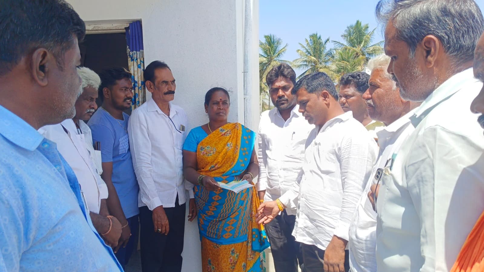 గోవిందన్ కుటుంబానికి సీఎం సహాయనిధి సాయం