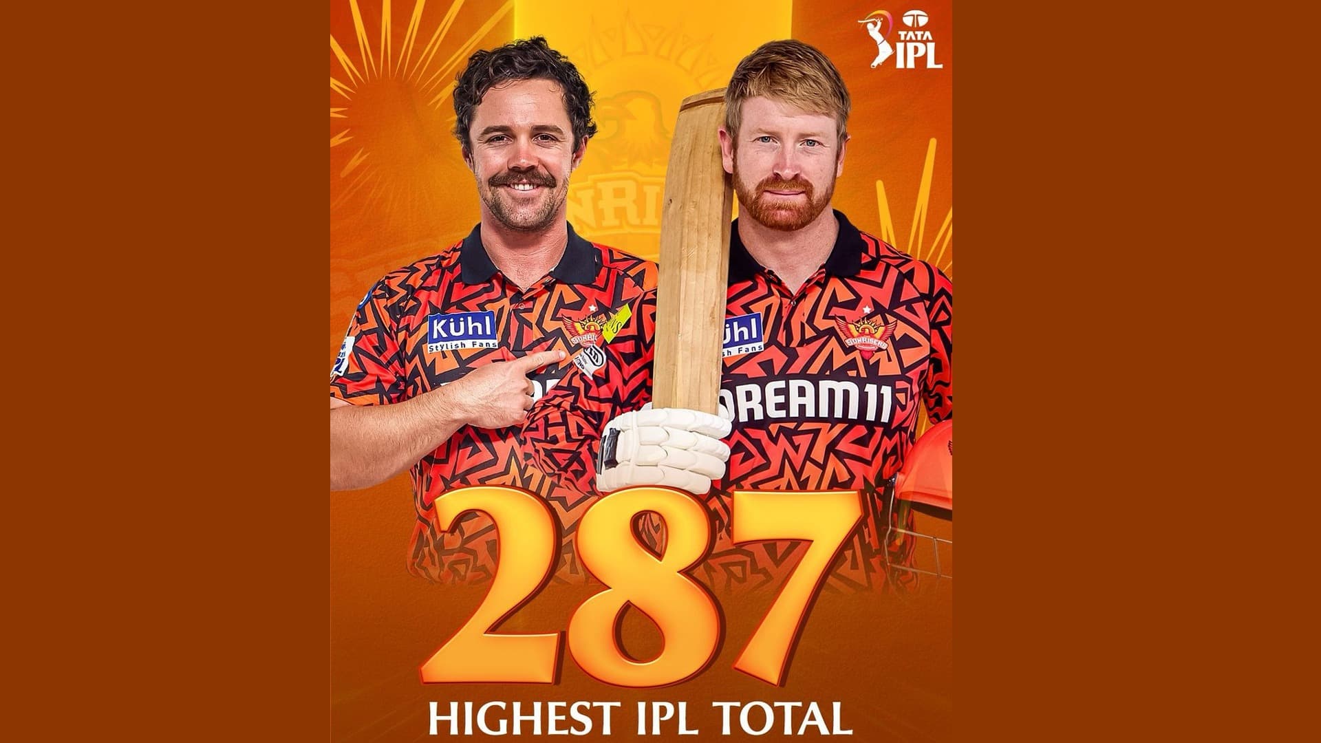 ఎస్‌ఆర్‌హెచ్ 287 రికార్డు మ్యాచ్‌కు రెండేళ్లు