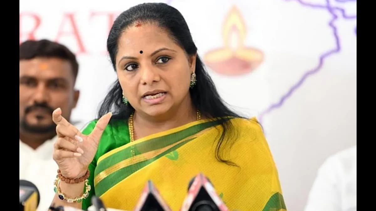 కవిత కొత్త పార్టీ పేరుపై ఉత్కంఠ.. “తెలంగాణ ప్రజా వికాస్ సమితి”గా మార్పు?