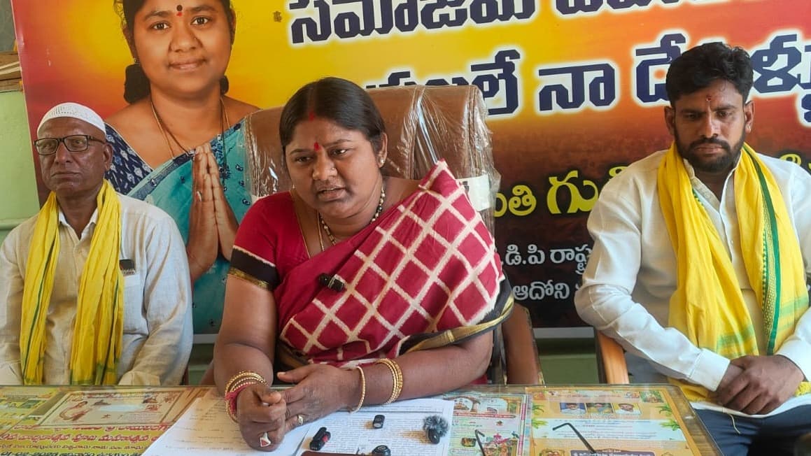 టిడిపి జిల్లా కార్యాలయంపై వైసీపీ ఆరోపణలు అబద్ధాలు: గుడిసె ఆది కృష్ణమ్మ