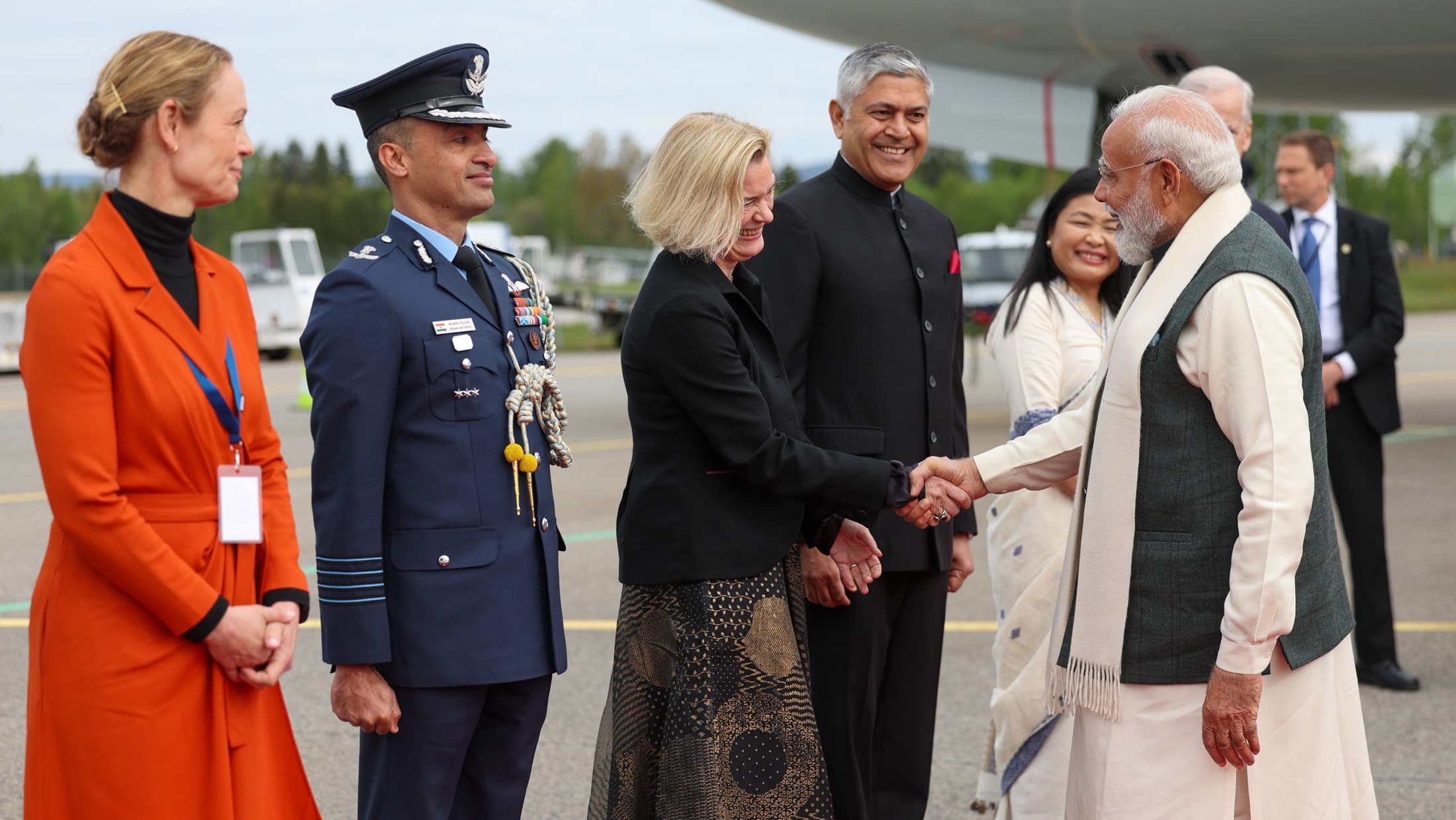 స్వీడన్‌లో మోదీ పర్యటన