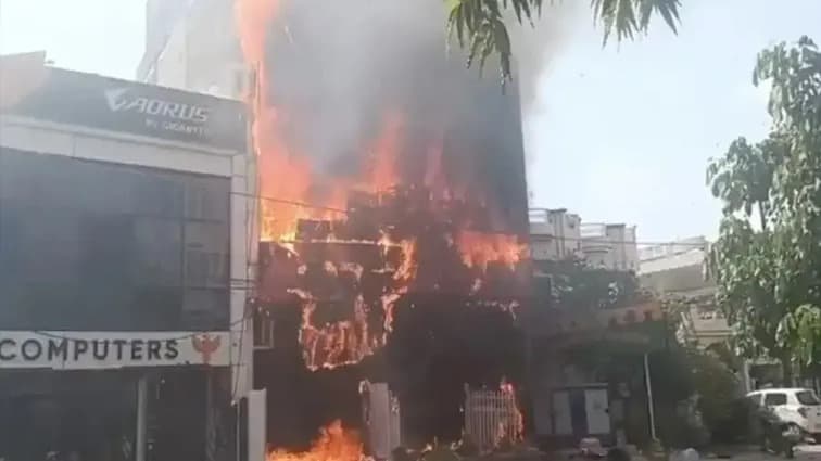 లక్నో కోచింగ్ సెంటర్‌లో ఘోర అగ్నిప్రమాదం.. 12 మంది మృతి