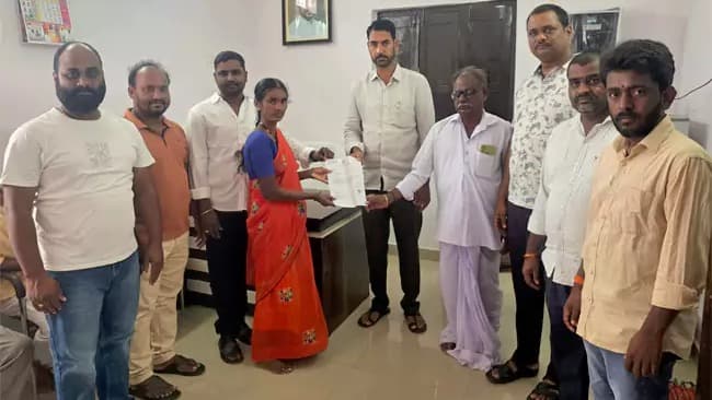 గుండె రోగికి అండగా ఎమ్మెల్యే బుయ్యని మనోహర్ రెడ్డి..