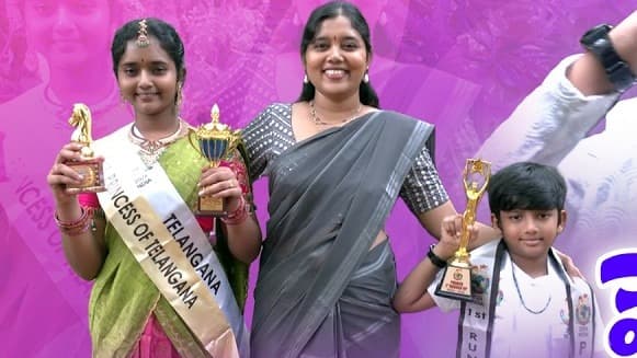 మోడలింగ్‌లో మెరిసిన తల్లి, కుమార్తె, కుమారుడు