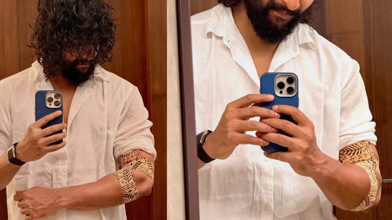 చేతికి కట్టు లుక్‌లో నాని.. స్టన్నింగ్ ఫోటో వైరల్