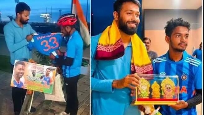 హార్దిక్‌పై పిచ్చి అభిమానం.. 2000 KM సైకిల్ యాత్ర!