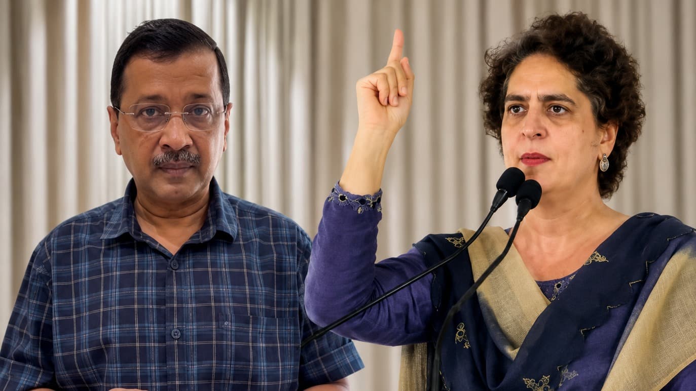 రామాలయ నిధుల కేసు.. ప్రియాంక, కేజ్రీవాల్‌పై ప్రశ్నలు