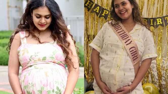 కేరింత నటి సుకృతి బేబీ బంప్ ఫోటోలు వైరల్