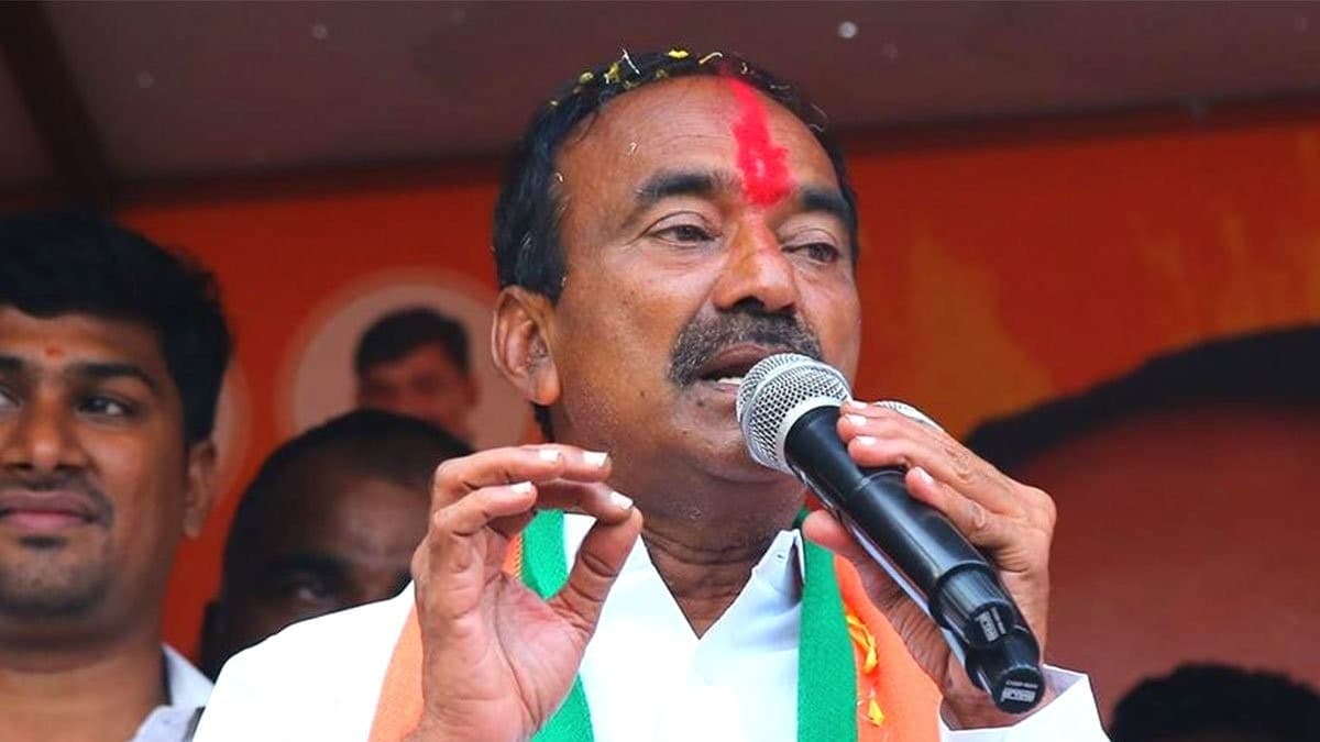 కాళేశ్వరం అంశంపై ఈటల రాజేందర్‌ ఘాటు వ్యాఖ్యలు