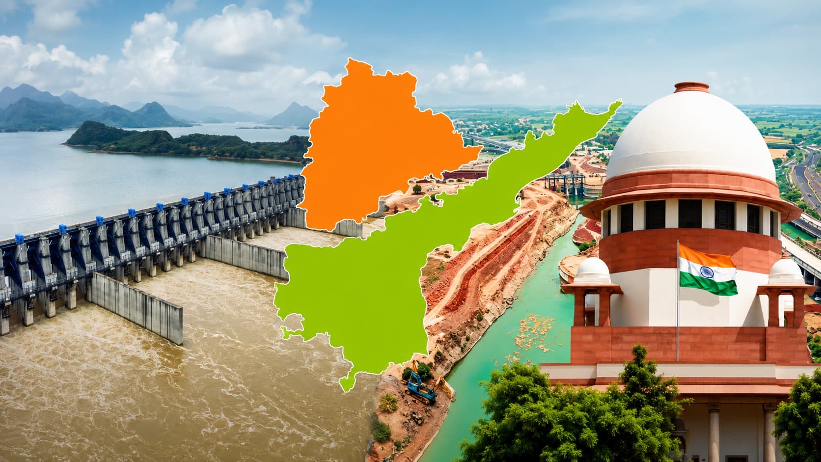పోలవరం, బనకచర్ల అంశాలపై నేడు సుప్రీంకోర్టు విచారణ