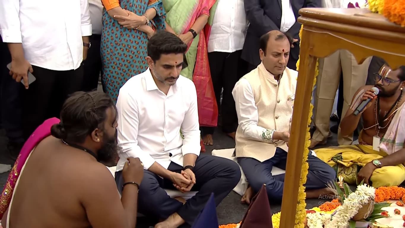 జమ్మలమడుగులో దాల్మియా విస్తరణకు నారా లోకేష్ శంకుస్థాపన