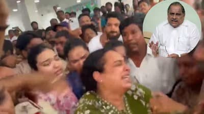 ముద్రగడ ఇంటి వద్ద ఉద్రిక్తత.. క్రాంతికి వ్యతిరేకంగా నినాదాలు