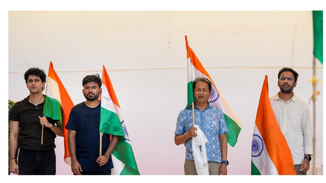 సోనం వాంగ్‌చుక్ సీజేపీ నిరసనలో చేరి యువతకు మద్దతు