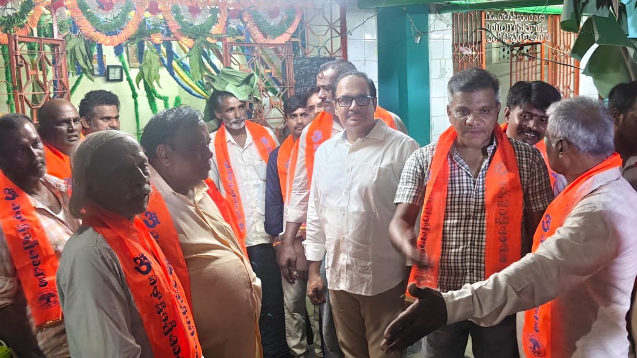 విశ్వ హిందూ పరిషత్ ఆధ్వర్యంలో రుద్రార్చన పూజలు