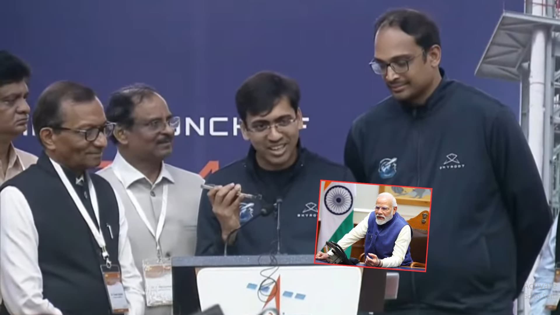 విక్రమ్-1 విజయంపై శాస్త్రవేత్తలకు ప్రధాని మోదీ అభినందనలు