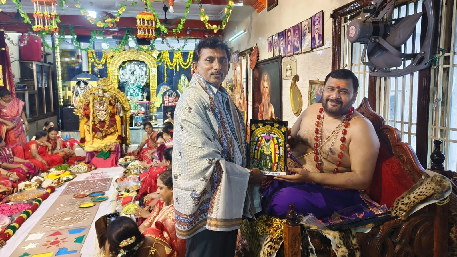 గూడూరులో వారాహి దేవి నవరాత్రులలో అమ్మవారిని దర్శించుకున్న భక్తులు