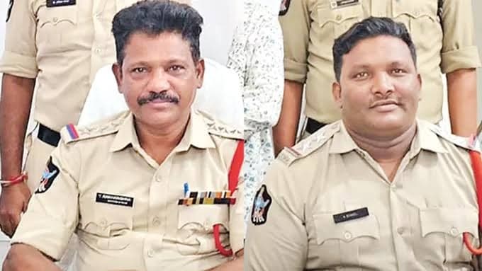సీదిరి అప్పలరాజు కుమారుడి ఘటనలో పోలీసులపై వేటు