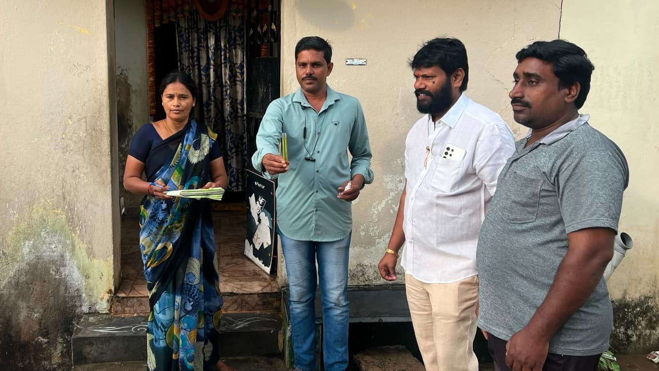 రవికుమార్ పర్యవేక్షణలో నీటి నాణ్యత పరిశీలన