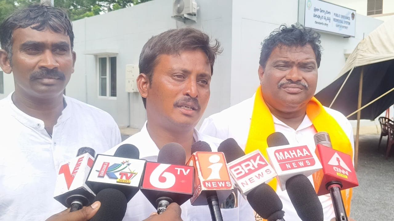 తాడేపల్లి సీఐపై ఎస్పీకి సోషల్ యాక్టివిస్ట్ ఫిర్యాదు