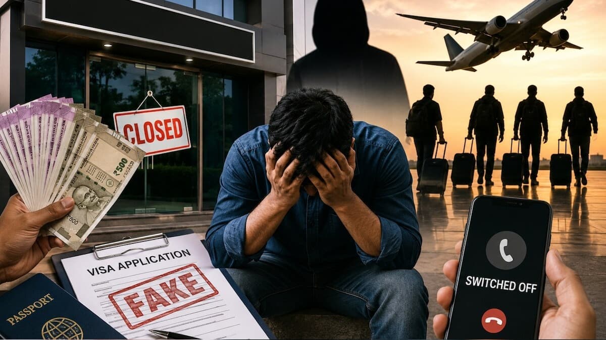 విదేశాల్లో ఉద్యోగాల పేరుతో భారీ మోసం..!