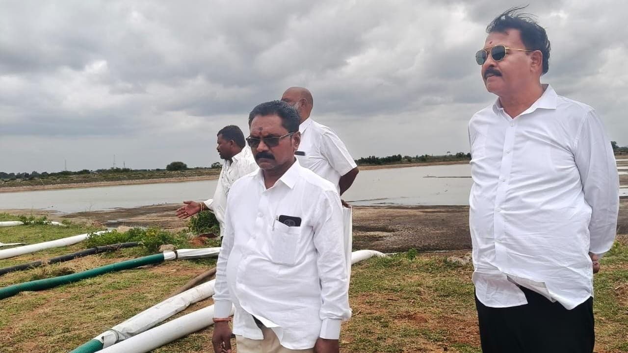 కౌతాళం నీటి సమస్యపై చెన్న బసప్ప హామీ