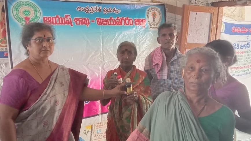 వ్యాసాశ్రమంలో మలయాళస్వామి ఆరాధన..