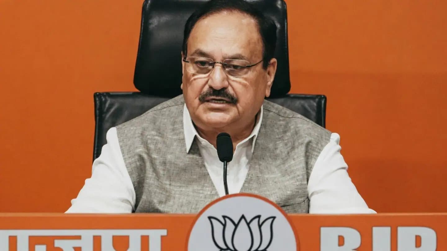 కాక్రోచ్ జనతా పార్టీతో చర్చలు జరిపాం: నడ్డా