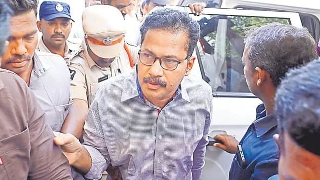 సిట్ కస్టడీలో గాదె సాయికృష్ణ కేసులో మాజీ సీఐ నాగరాజు