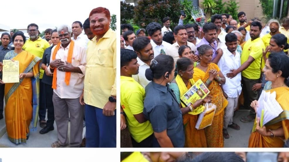 కుప్పంలో నాలుగో రోజు భువనేశ్వరి పర్యటన..