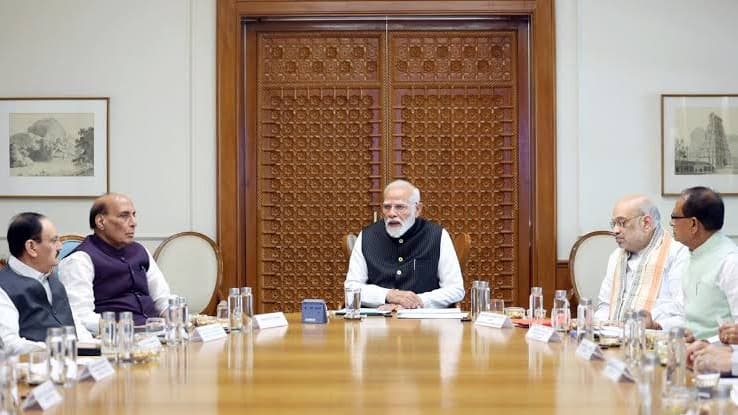 పార్లమెంట్‌లో ప్రధాని మోదీ కీలక భేటీ.. మంత్రులు హాజరు