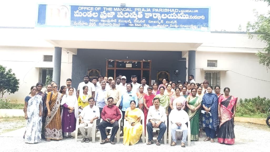 గ్రామాభివృద్ధి ప్రణాళికపై నందలూరులో శిక్షణ కార్యక్రమం