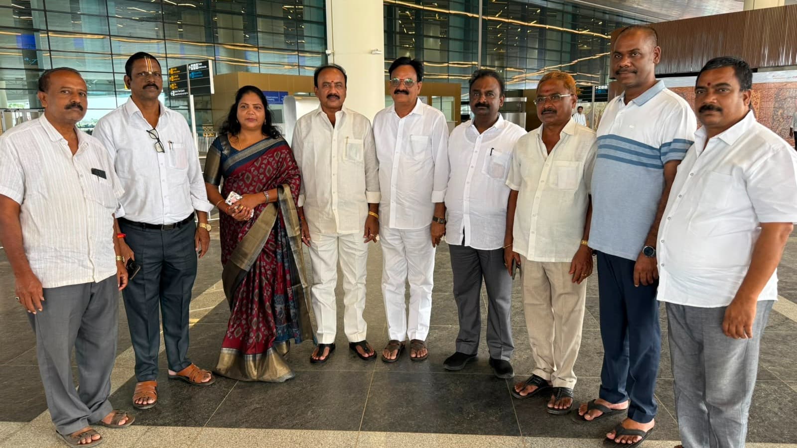 భోగాపురం విమానాశ్రయ ప్రారంభానికి పకడ్బందీ ఏర్పాట్లు