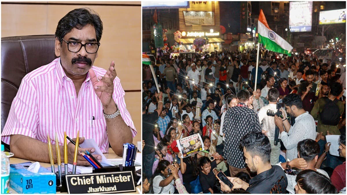 జార్ఖండ్‌ విద్యార్థుల ఆందోళనకు సీఎం హేమంత్ పిలుపు