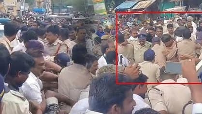 జమ్మలమడుగులో ఉద్రిక్తత..