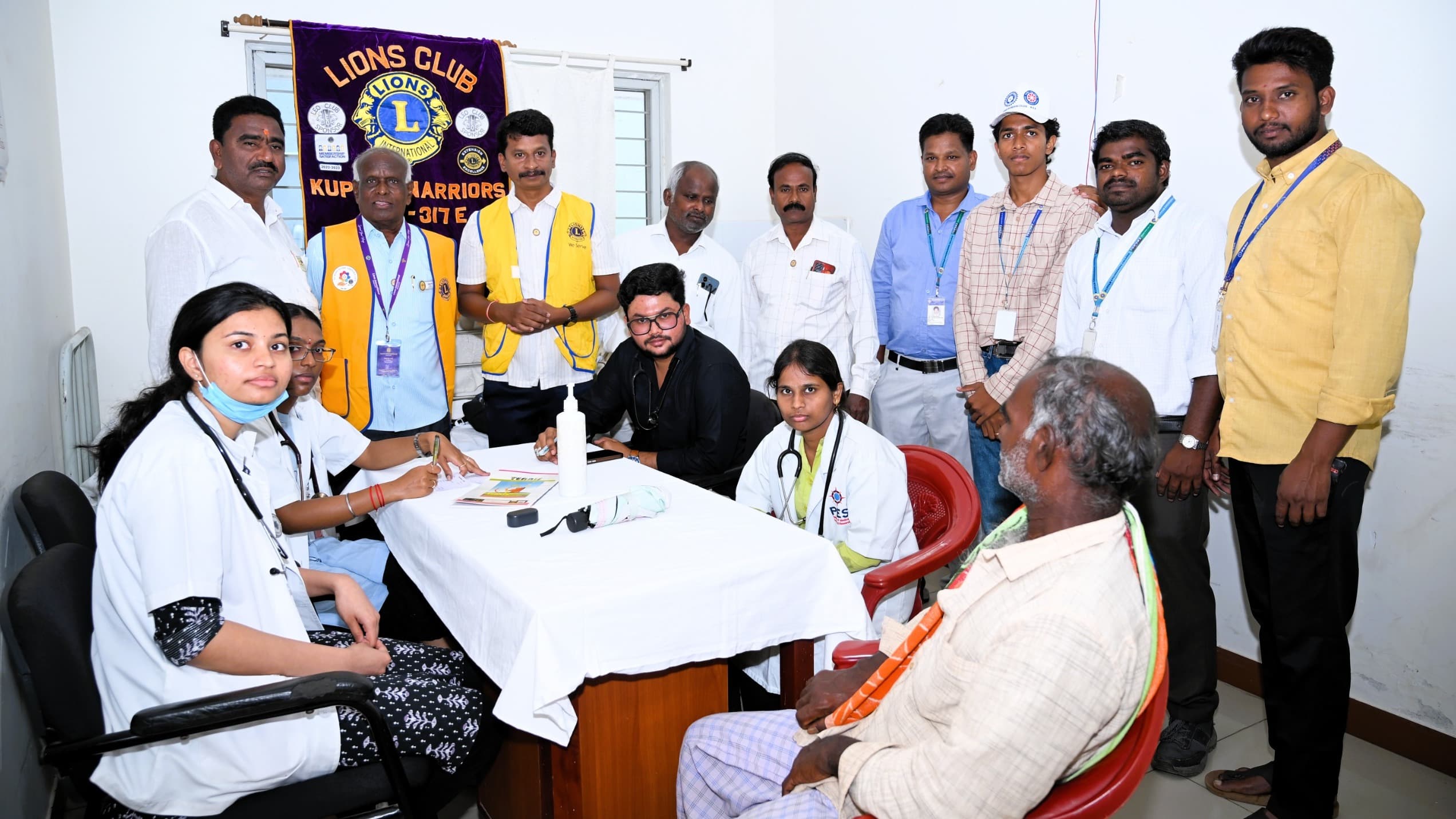 కుప్పంలో ఉచిత కంటి, మధుమేహ వైద్య శిబిరం