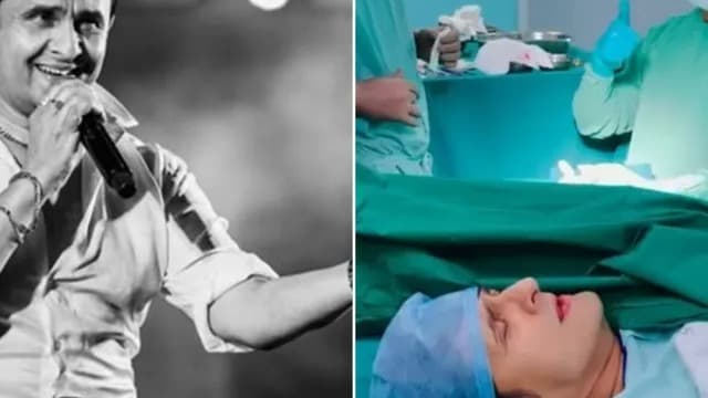 శస్త్రచికిత్స సమయంలో రఫీ పాట పాడిన సోనూ నిగమ్