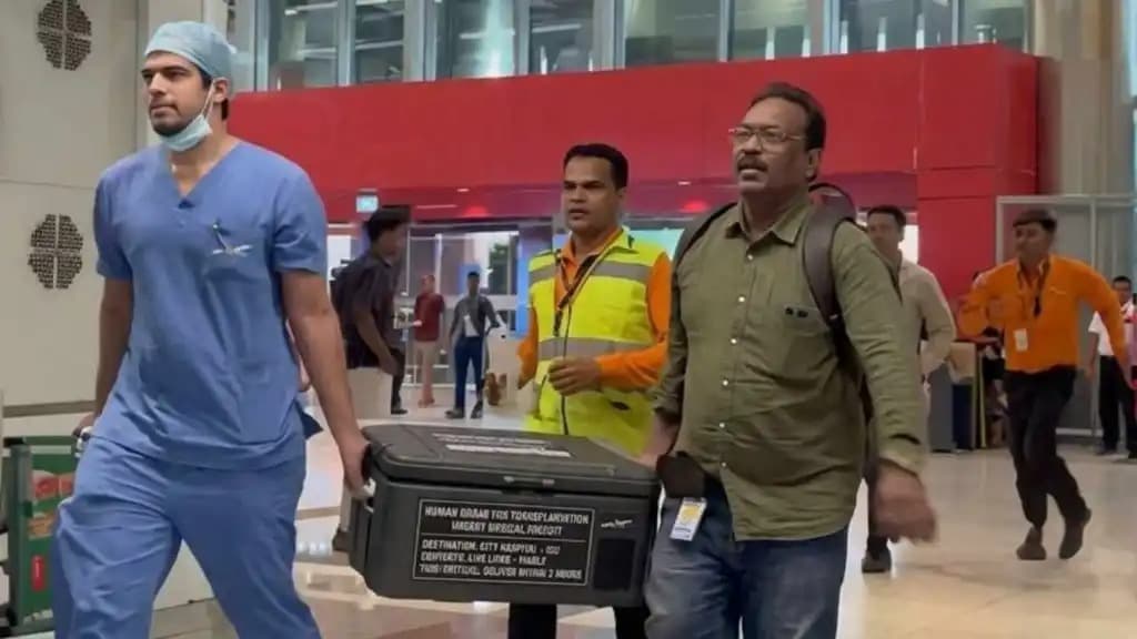 పుణె నుంచి ముంబైకి గ్రీన్ కారిడార్‌లో అవయవం తరలింపు