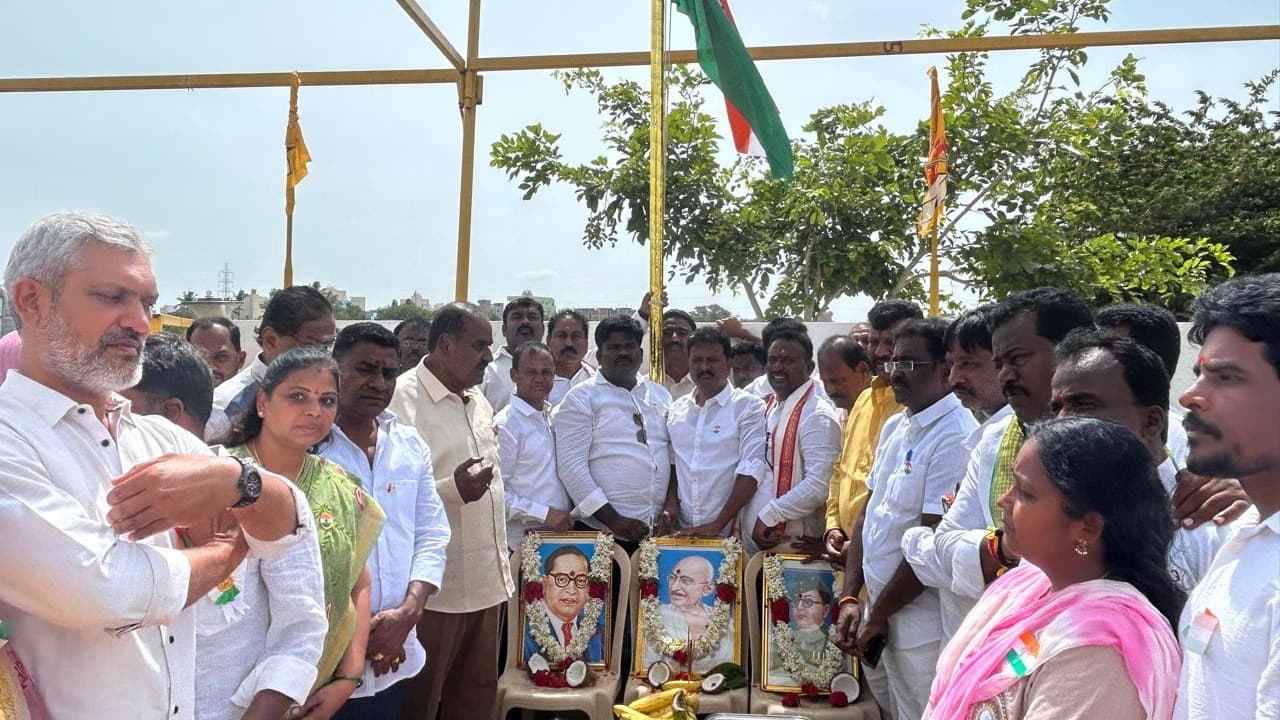 కుప్పంలో ఘనంగా 80వ స్వతంత్ర దినోత్సవ వేడుకలు