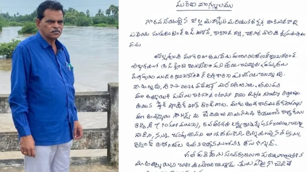 ఏఈ నూకరాజు ఆత్మహత్య ఘటనలో సూసైడ్ లెటర్