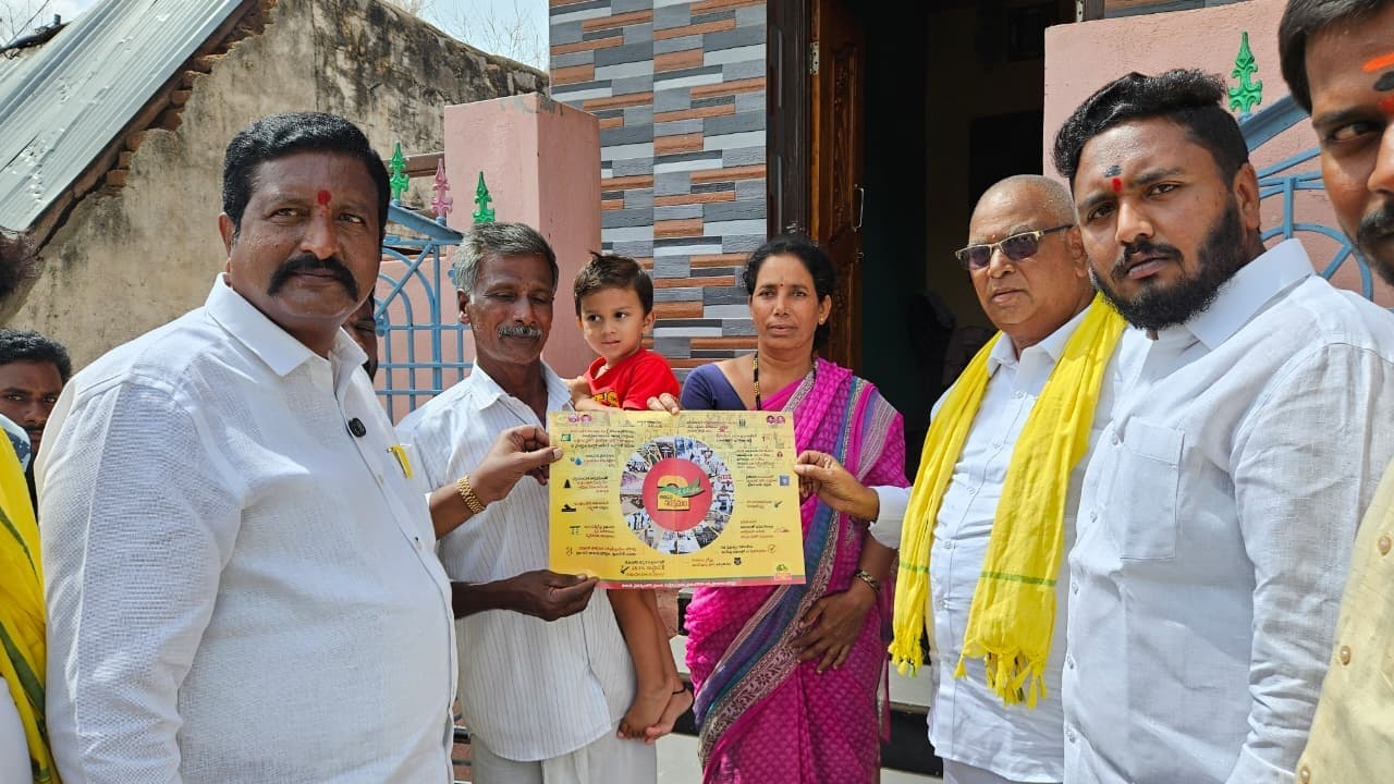 బెళగల్‌లో ‘ఇంటింటికి తెలుగుదేశం’.. నేతల విస్తృత ప్రచారం