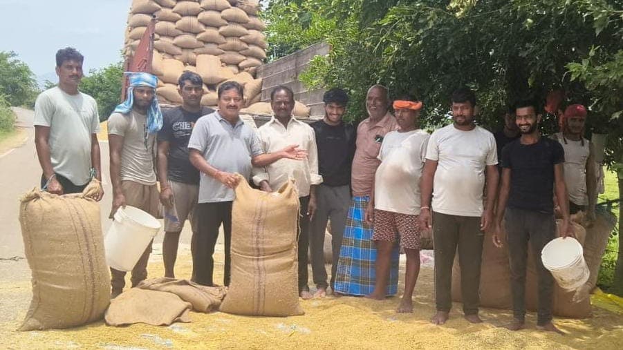 రైతులకు గిట్టుబాటు ధరపై హర్షం: గాలి మురళి నాయుడు