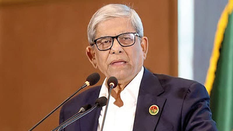 బంగ్లాదేశ్ 23వ అధ్యక్షుడిగా మిర్జా ఫఖ్రుల్ ప్రమాణం