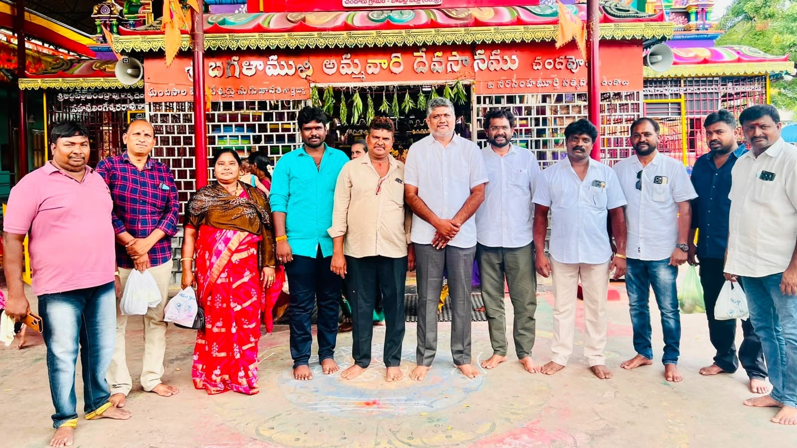 చిరంజీవి జన్మదినం సందర్భంగా బగళాముఖి అమ్మవారి ఆలయంలో ప్రత్యేక పూజలు