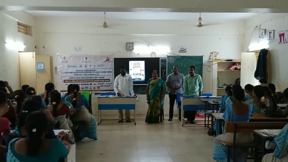 జ్ఞాన జ్యోతిలో అంగన్వాడీ కార్యకర్తలకు నాలుగో రోజు శిక్షణ