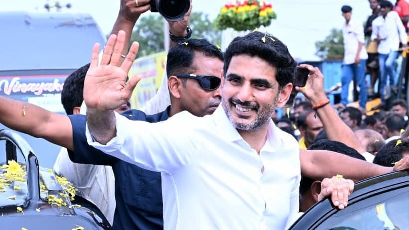 రాయదుర్గంలో నారా లోకేష్‌ భారీ రోడ్‌షో..