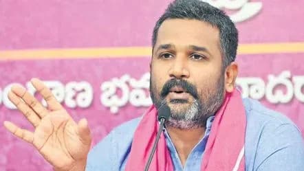 బీఆర్‌ఎస్‌ నేత మన్నె క్రిశాంక్‌ అరెస్ట్‌